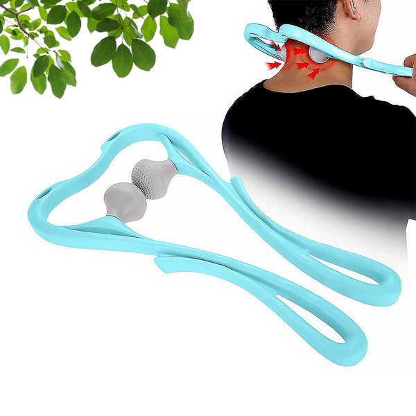 Neck Shoulder Massager, 33��18 cm Portable Relieving the Back for Men Relieving the Waist Women (1