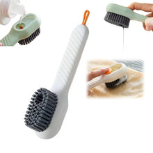 Multifunctional Scrubbing Brush with Liquid / Soap Dispenser, Cleaning Brush with Liquid / Soap Dispenser, Shoe Brush for Cleaning, Cloth Cleaning Brush with Handle��Liquid Shoe Brush For Shoe Clothes (1