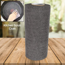 Durable Kitchen Scrub Cloth, Microfiber Cleaning Cloth Roll, Kitchen Wear-Resistant Cloth 20��22cm, Multipurpose Cleaning Cloths for Kitchen (