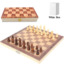 Foldable Wooden Chess Board Set (30 �� 30 Cm / 1