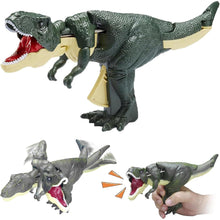 Dinosaur Roaring Toys Trigger, Dinosaurs Toys with Dinosaur Sound Lighting Model Vibrating Head��Moving (3 + Years / 1