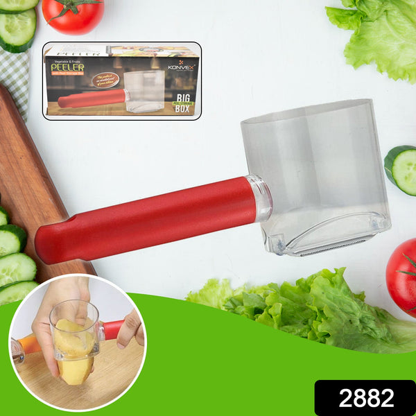 Home Kitchen Cooking Tools Peeler With Container Stainless Steel Carrot Cucumber Apple Super Fruit Vegetable Peeler