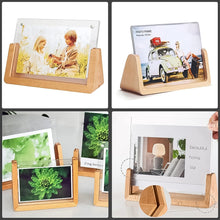 ýýWooden Picture Stand, Photo Frame Stand (1 Pc)