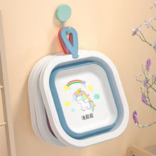 Wash Basin, Space Saving Multi Function Foldable Baby Wash basin Easy Clean Lightweight Thicken for Washing Face for Home (28��28 Cm / 1