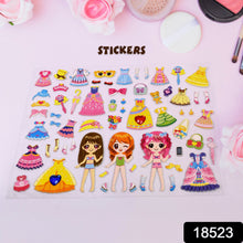 Multipurpose Adhesive 3D Stickers (1 Sheet / 19��15