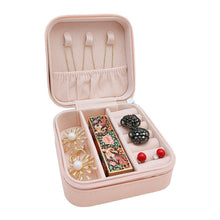 Mini PU Leather jewellery Box for Travel & Storage