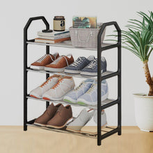 4 Layer Space���saving Shoes Show Rack Folding Shoe Rack