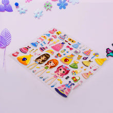 Multipurpose Adhesive 3D Stickers (1 Sheet / 19��15