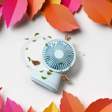 Cute Electric Mini Handheld Fan,��Portable USB Rechargeable��Mini Fan for Home, Office, Travel and Outdoor Us