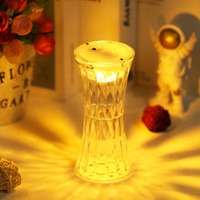 Multipurpose crystal table lamp for hotel, office, and children���