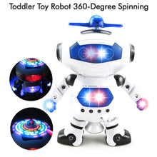 3D light dancing robot with sound.