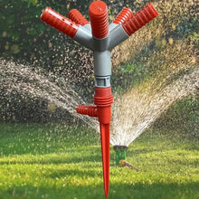 Garden Sprinkler 360�� Rotating Adjustable Round 5 Arm Lawn Water Sprinkler for Watering Garden Plants / Pipe Hose Irrigation Yard Water Spr