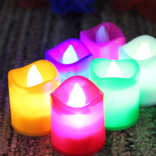 Battery operated LED tealight candles, ideal for parties