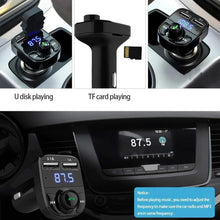 CAR-X8 Bluetooth FM Transmitter Kit for Hands-Free Call Receiver / Music Player / Call Receiver / Fast Mobile Charger Ports for All Smartphones��with 3.1A Quick Charge Dual USB Car Cha