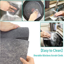 Durable Kitchen Scrub Cloth, Microfiber Cleaning Cloth Roll, Kitchen Wear-Resistant Cloth 20��22cm, Multipurpose Cleaning Cloths for Kitchen (