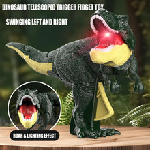 Dinosaur Roaring Toys Trigger, Dinosaurs Toys with Dinosaur Sound Lighting Model Vibrating Head��Moving (3 + Years / 1