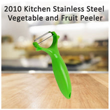 Reliable kitchen peeler with a stainless steel blade for peeling a variety of fruits and vegetables.