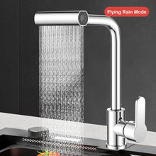 Multifunction Shower Waterfall Kitchen Faucet, 360�� Rotation Waterfall Kitchen Faucet, Touch Kitchen Faucet, Faucet Extender for Kitchen Sink, Swivel Waterfall Kitchen Faucet for Washing Vegetable Fruit (4 In