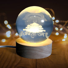 3D Crystal Ball lamps for Bedroom 3D Lamps for Home Decoration 3D Crystal Ball Night Light Gifts for Women Gifts for Men Room Decor Items for Bedroom for Friend and Family��(1