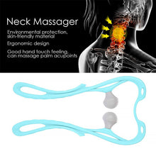 Neck Shoulder Massager, 33��18 cm Portable Relieving the Back for Men Relieving the Waist Women (1