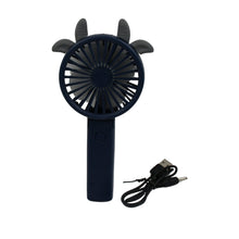 17731��Portable Small Electric Fan Handheld, USB Rechargeable Mini Student Handheld Class Personal Fan (1 Pc / Mix Color Des