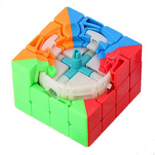 Small Puzzles Cubes 4��4��4 High Speed Sticker Less Magic Cube Game, Kids and Professionals Magic Cube Puzzle Toy, Pack of 1,