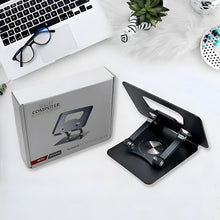 Aluminum Alloy 360��Rotating Bracket, Adjustable Laptop Stand, Portable Foldable Ergonomic Laptop Sup