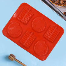 Silicone mold tray for baking cakes, chocolates, and more