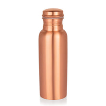 Copper Water Bottle 2 Glasses with Gift Box (3 Pcs Set)