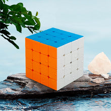 Small Puzzles Cubes 4��4��4 High Speed Sticker Less Magic Cube Game, Kids and Professionals Magic Cube Puzzle Toy, Pack of 1,