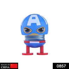 Superhero spring figure