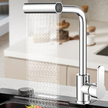 Multifunction Shower Waterfall Kitchen Faucet, 360�� Rotation Waterfall Kitchen Faucet, Touch Kitchen Faucet, Faucet Extender for Kitchen Sink, Swivel Waterfall Kitchen Faucet for Washing Vegetable Fruit (4 In