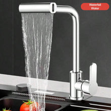 Multifunction Shower Waterfall Kitchen Faucet, 360�� Rotation Waterfall Kitchen Faucet, Touch Kitchen Faucet, Faucet Extender for Kitchen Sink, Swivel Waterfall Kitchen Faucet for Washing Vegetable Fruit (4 In