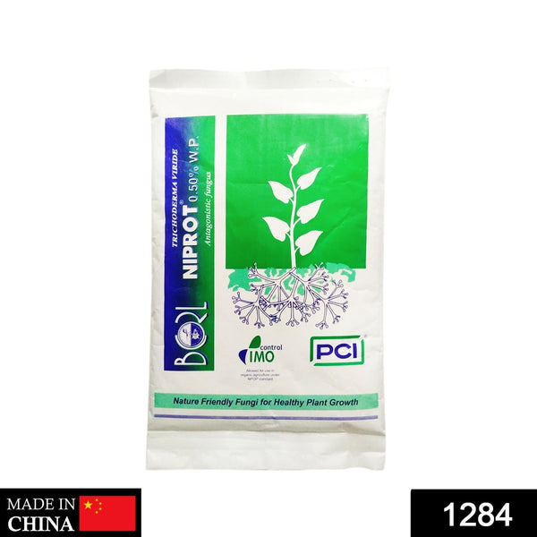 1 Kg organic fungicide for plants, packaging side view