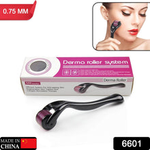 Facial derma roller for skin rejuvenation and hair regrowth