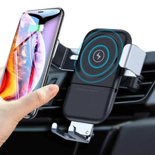 Car Phone Holder Wireless Car Charger 10W Qi Fast Charging Car Charger Gravity Auto Clamping 360���� Rotation Air Vent Car Moun