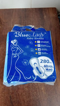 Blue Lady Extra Long Pads With Wides Wings Sanitary Pads ��� 280 mm, 4