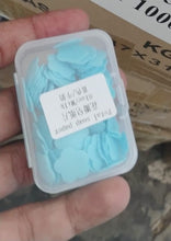 Mini Portable Travel Soap Paper Sheets Flower Shape (100 Pcs Set Approx / Mix Color)