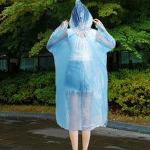 Convenient and portable disposable raincoat for travel