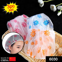 Women���s waterproof shower cap, reusable and d