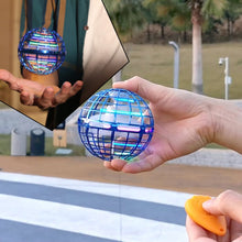 Flying ball toy with USB charging, RGB lights, 360�� rotat