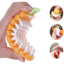 Vegetable Scrubbing Brush, Vegetable Scrubber Non��������Toxic Fruit Brush Carrot Shape Vegetable Brush for Pota