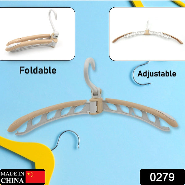 Travel clothes hanger, foldable, 360�� rota