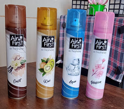 Air Freshener�� | Used In Office, Home, Hotels, Banquets, Carpet Etc, Room Spray Air Freshener, Mix Fragrance Lemon, Kiwi, Blossom, Aqua, Cafet (300 Ml Approx / 1