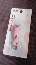 Cute Nail Clipper with Nail Catcher, Nail File - Stainless Steel (1 Pc)