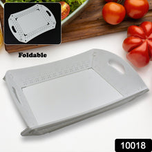 Foldable Serving Tray Plastic Serving Tray��With Handle Serving Tray For Food, Kitchen, Outdoors, Restaurants (1