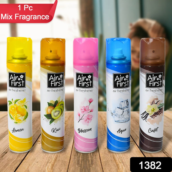 Air Freshener�� | Used In Office, Home, Hotels, Banquets, Carpet Etc, Room Spray Air Freshener, Mix Fragrance Lemon, Kiwi, Blossom, Aqua, Cafet (300 Ml Approx / 1